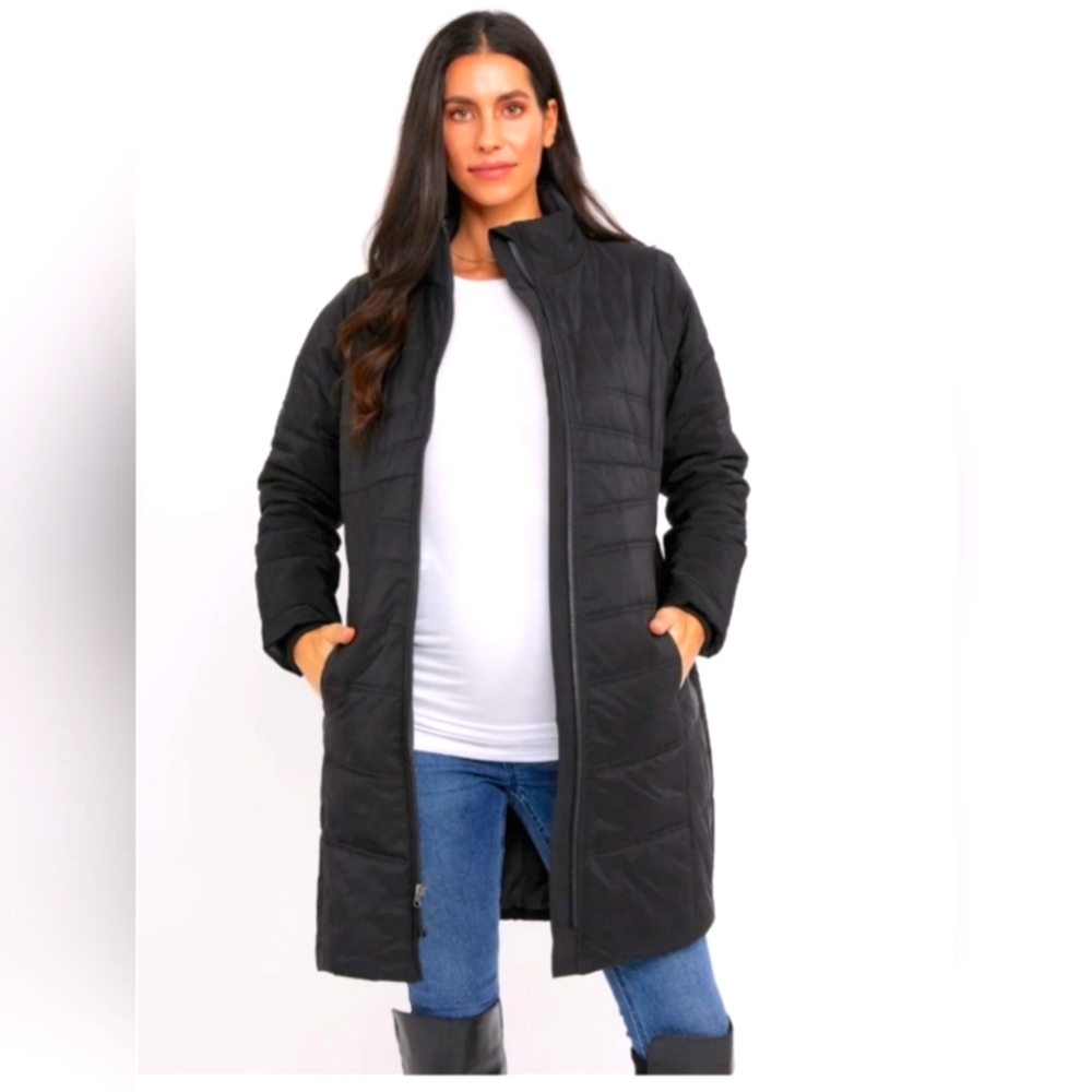 Motherhood Maternity Core Puffer Jacket size S black